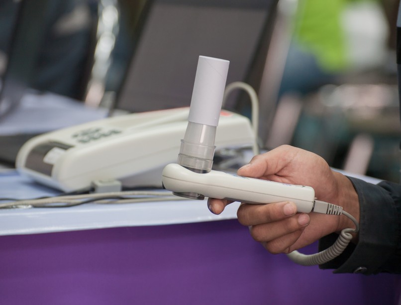 tüdőfunkciós vizsgálat spirometria kivizsgálás leírás