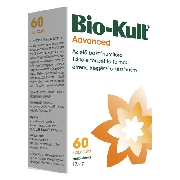 Bio-Kult Advanced étrend-kiegészítő kapszula