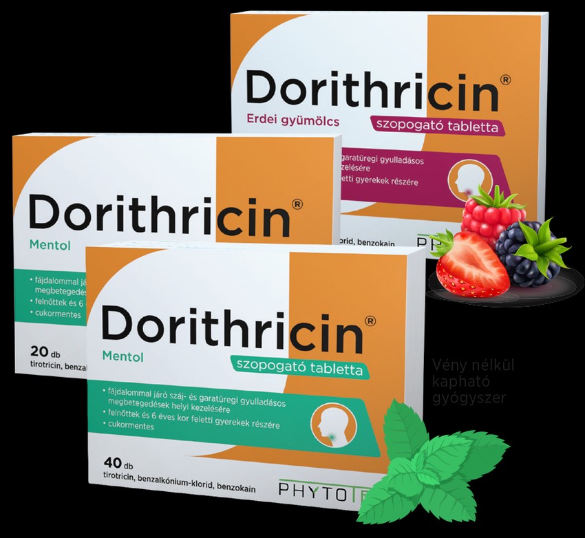 Patikában vény nélkül kapható gyógyszer.
