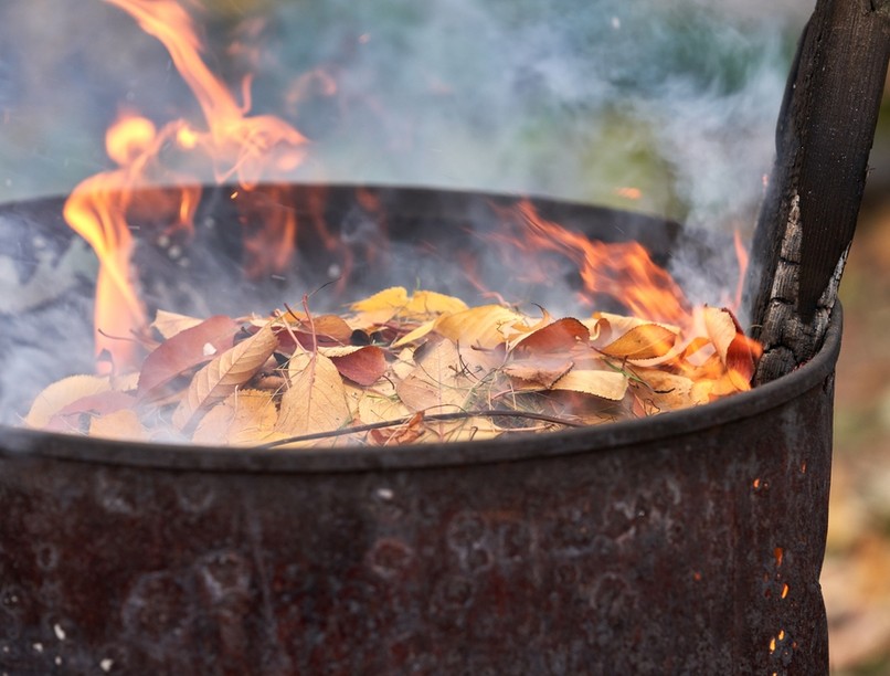 füst avar zöldhulladék égetés krónikus egészségkárosodás tüdő betegség