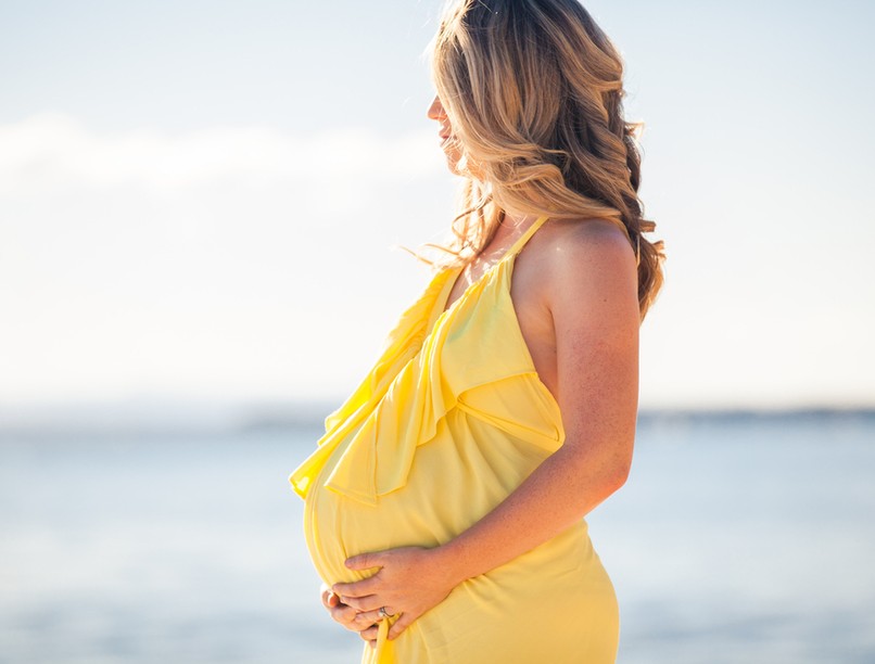 terhesség, kismama, nyár, hőség