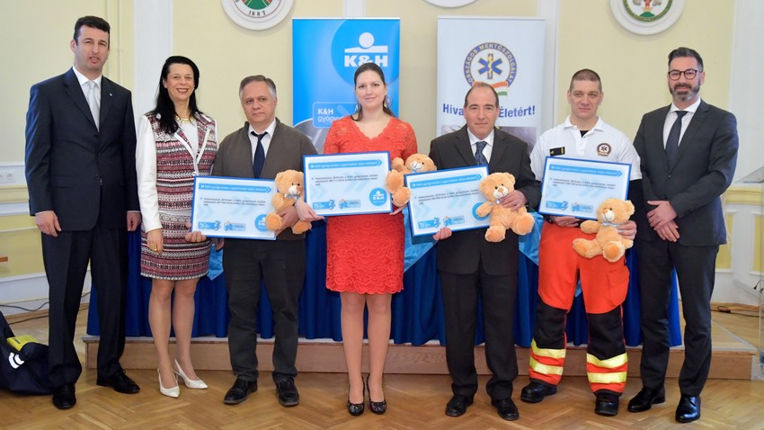 Így nézett ki a K&H gyógyvarázs díjátadója.