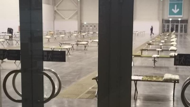 Koronavírus: a Hungexpo G pavilonját egészségügyi ellátóhellyé alakítják