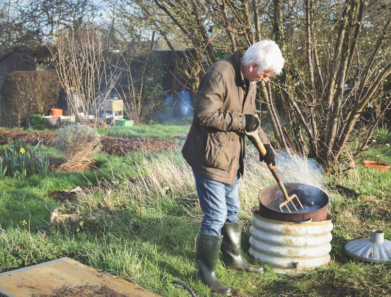 szemétégetés, hulladékégetés, rákkeltő, zöldhulladék, komposztálás