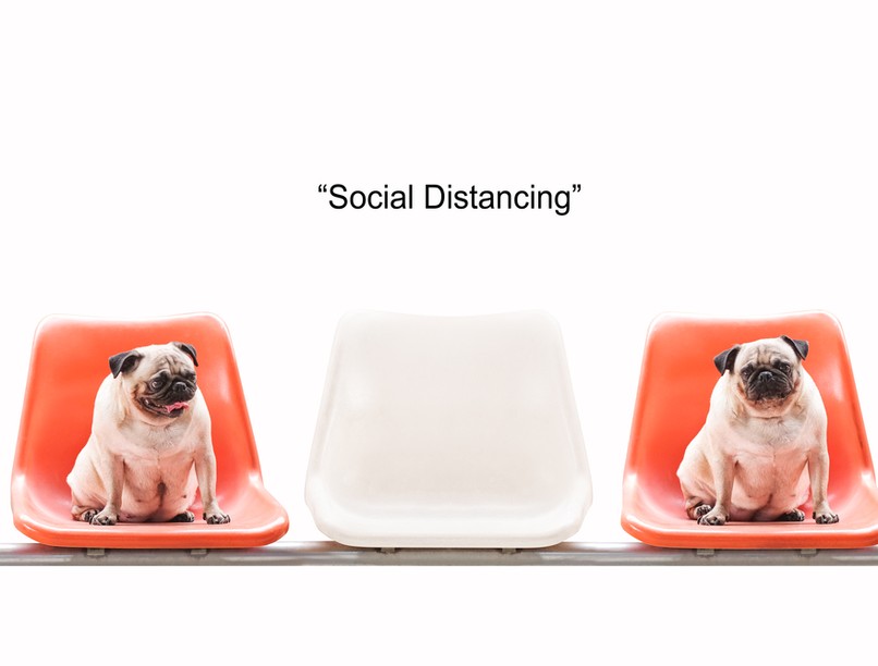 koronavírus, sociális távolságtartás, korlátozás