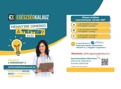 "Mennyire ismered a tested?" Indul a nyereményjáték – 400 000 Ft értékű fődíj várja! című cikk nyitóképe