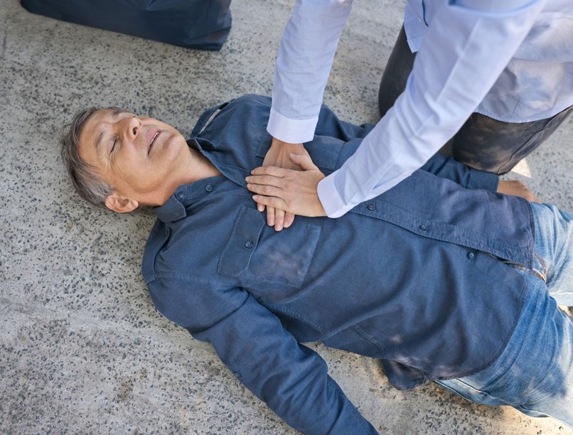 szabadnapos mentős életmentés