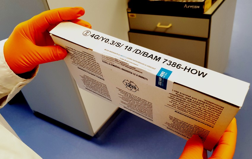 Így néz ki az otthoni, önmintavevő HPV-teszt beküldött doboza