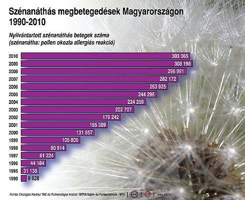 Szénanátha: hogyan alakult 20 év alatt?