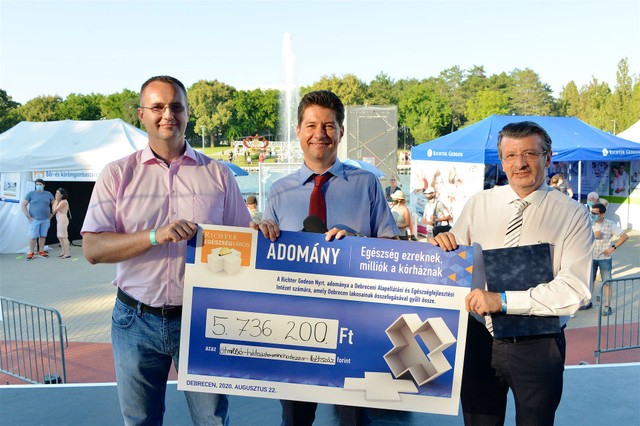 7 településre érkezik idén a Richter Egészségváros