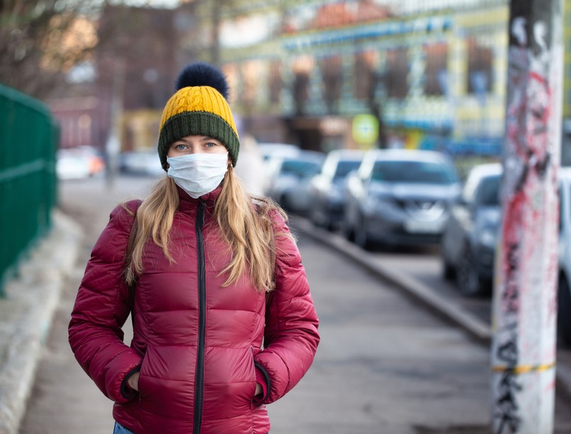 koronavirus, arcmaszk