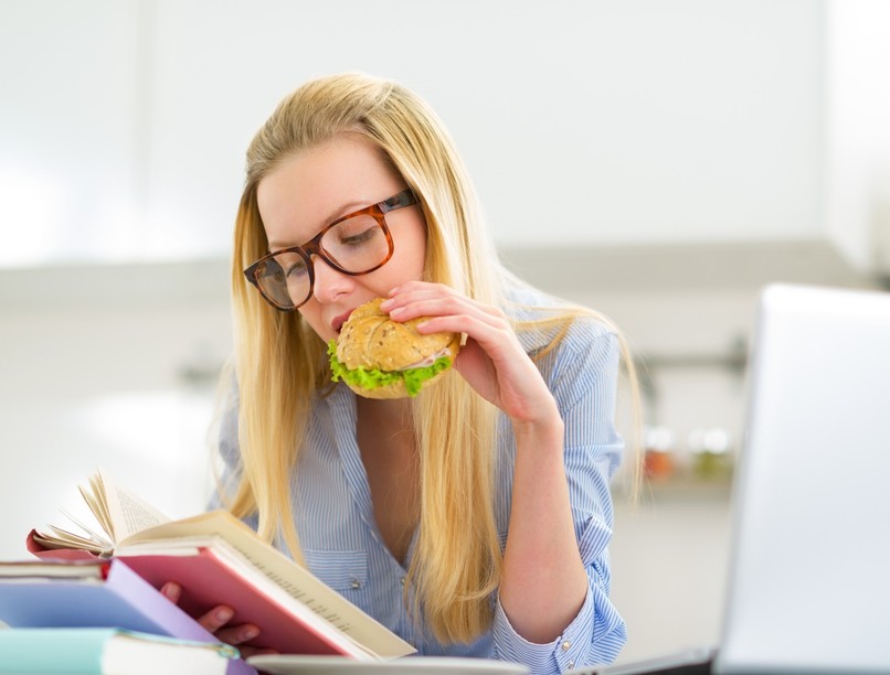 tanulás, vizsgaidőszak, étkezés, rost