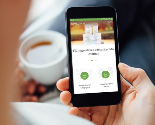 Gyuri bácsi most már mobilon is megüzeni, mikor, melyik teát kell inni