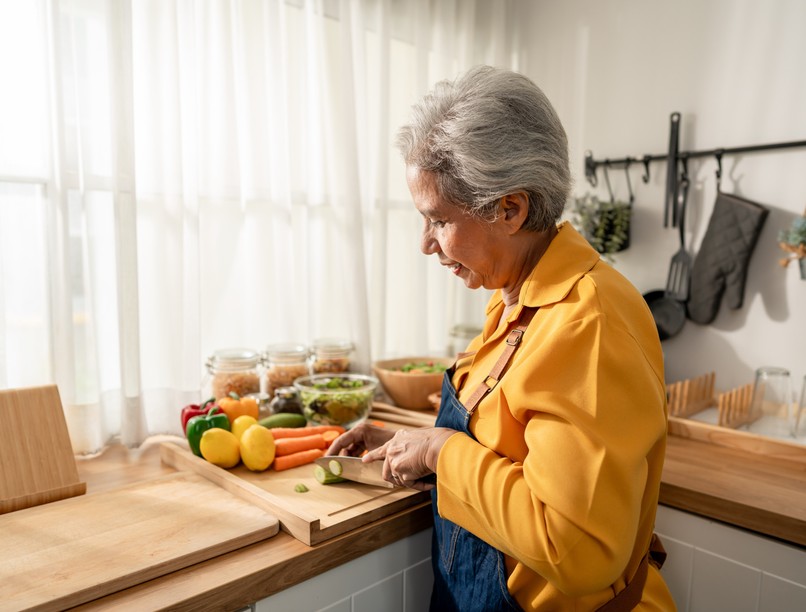 táplálkozás, étel, 60 felett