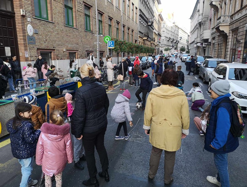 iskola, budapest, gyerek, utca