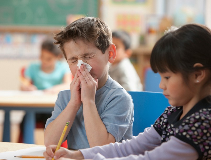 akut légúti fertőzős, sok beteg, tetőpont
