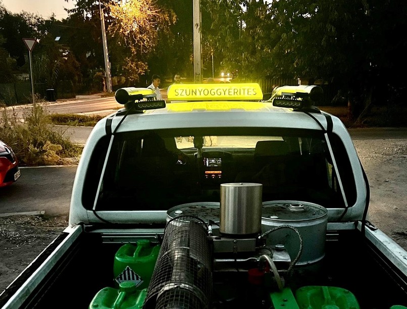 szúnyogirtás, szúnyoggyérítés kémiai irtás földi irtás Rákosliget