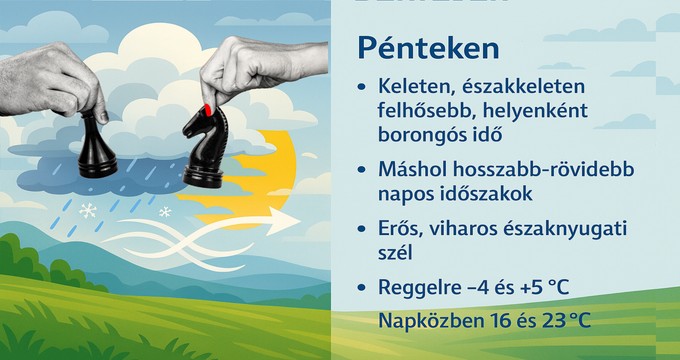 Orvosmeteorológia: a bolondját járatja velünk az időjárás pénteken című cikk nyitóképe