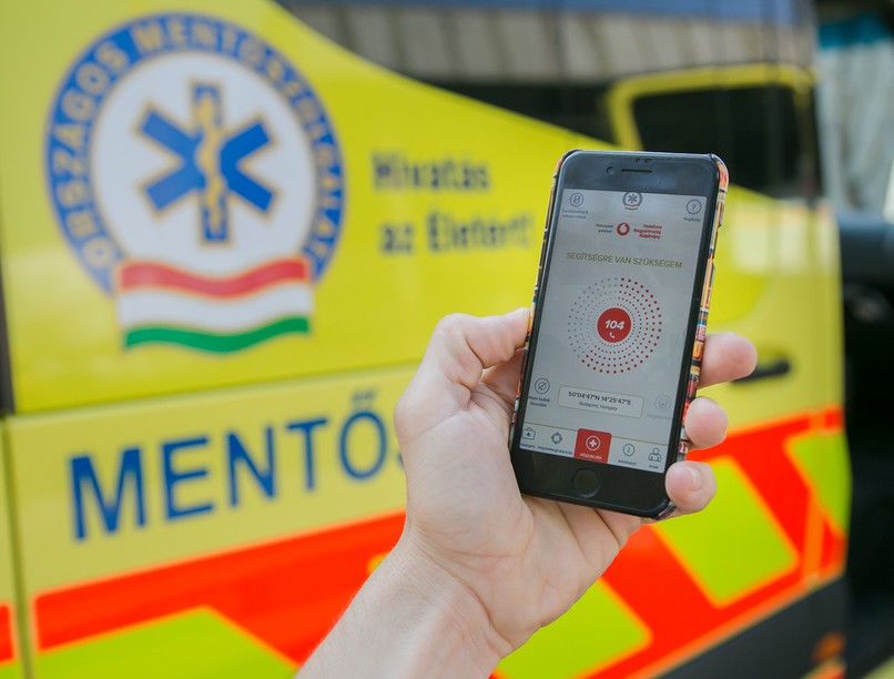 segítségre van szükségem, életmentő applikáció
