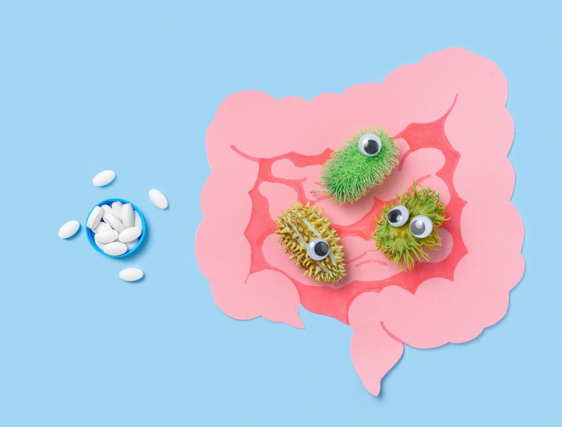 influenza, probiotikum prebiotikum bélflóra