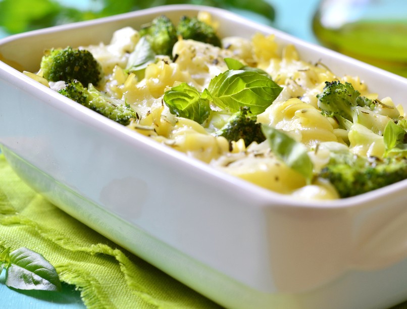 egészséges recept, brokkoli, fusilli, COPD, prosztatarák, daganat-megelőző