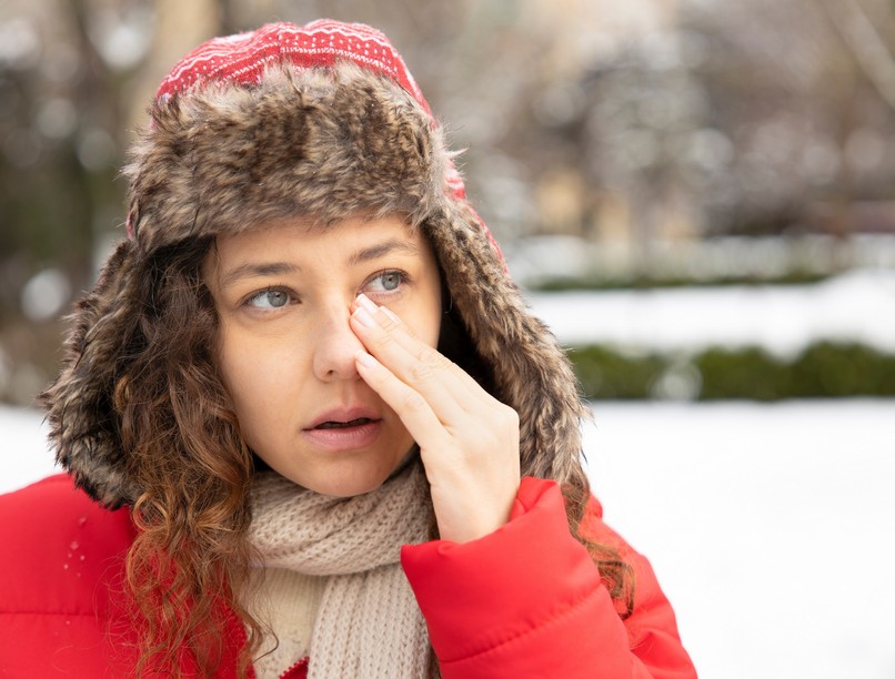 könnyezés oka hideg
