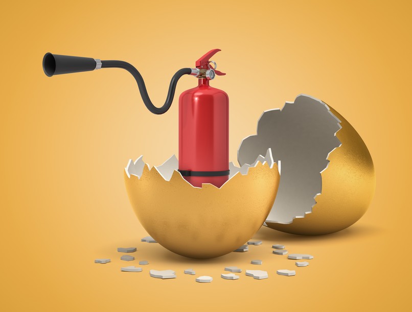 tűzoltók, húsvét, veszély