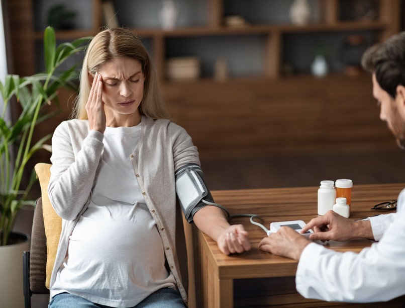 Magas vérnyomás terhesség alatt, toxémia, várandósság