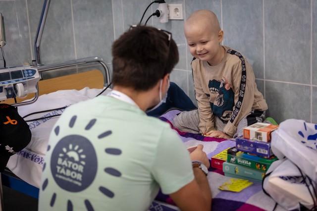 Gyerekek, akik kórházban töltik a karácsonyt