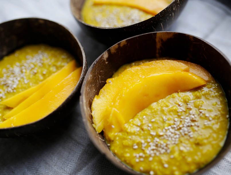 kurkuma zabpehely emésztésjavító reggeli