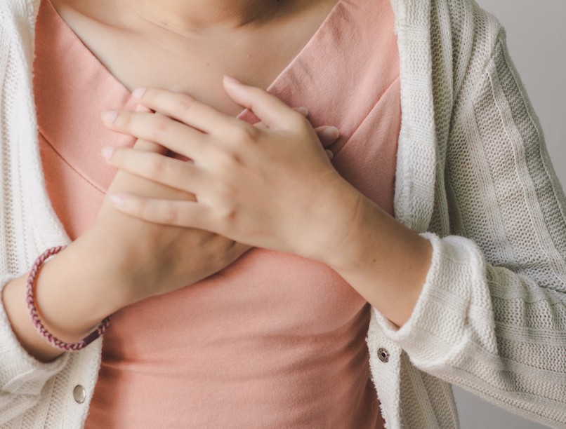 mellkasi fájdalom szívinfarktus, szorongás