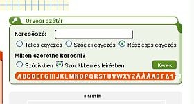 Orvos válaszol – orvosi szótár (a szerkesztő szemével)
