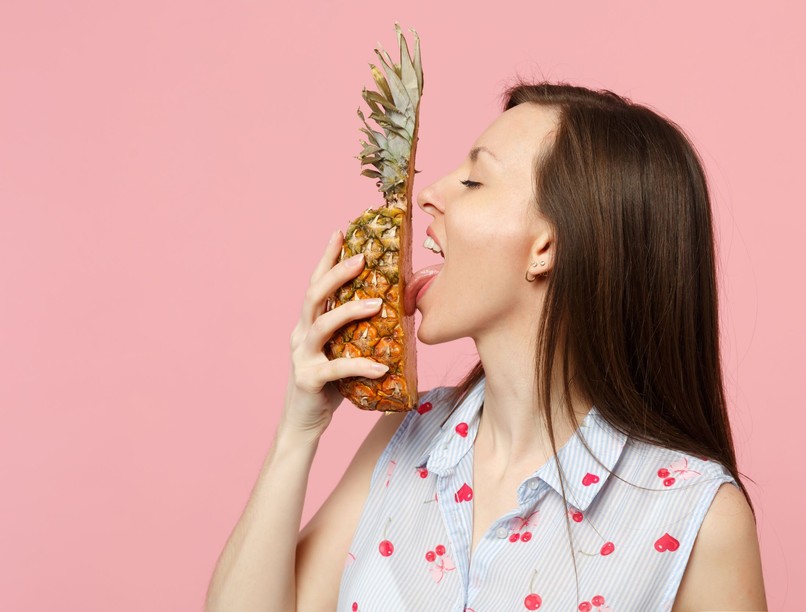 ananász csíp nyelv lebont