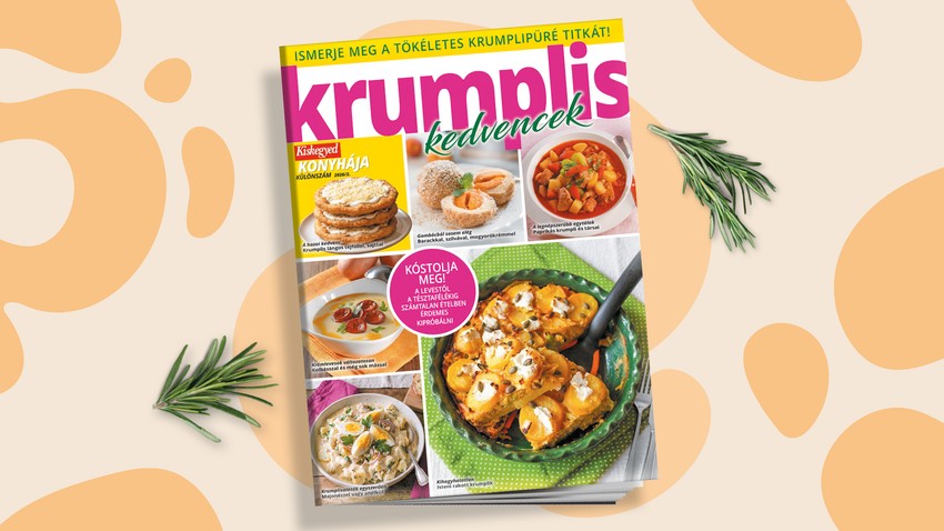 Látta már a Kiskegyed Konyhája legújabb különszámát? Íme egy magazin, amiben a burgonya a főszereplő! Ezerarcú alapanyag, amiből készülhetleves, egytál, rakottas, saláta és édesség is. Most egy helyen a legjobb receptek!