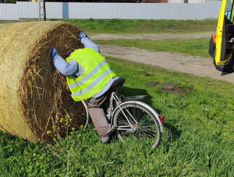 bicikli, mentő, sürgősségi, mentők
