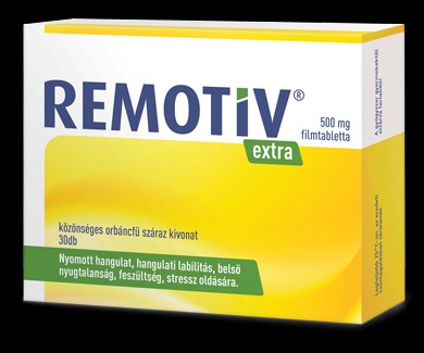 Vény nélkül kapható orbáncfűkivonat-tartalmú gyógyszer