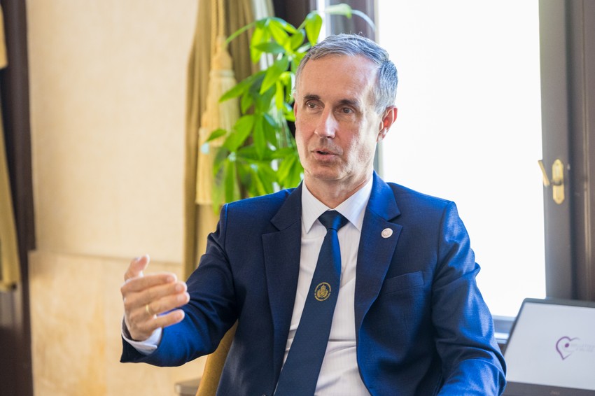 Dr. Szabó Attila, a Semmelweis Egyetem Gyermekgyógyászati Klinikájának igazgatója