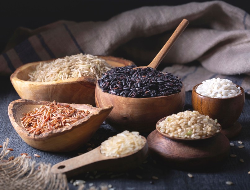 egészséges rizs fajta vörösrizs barna