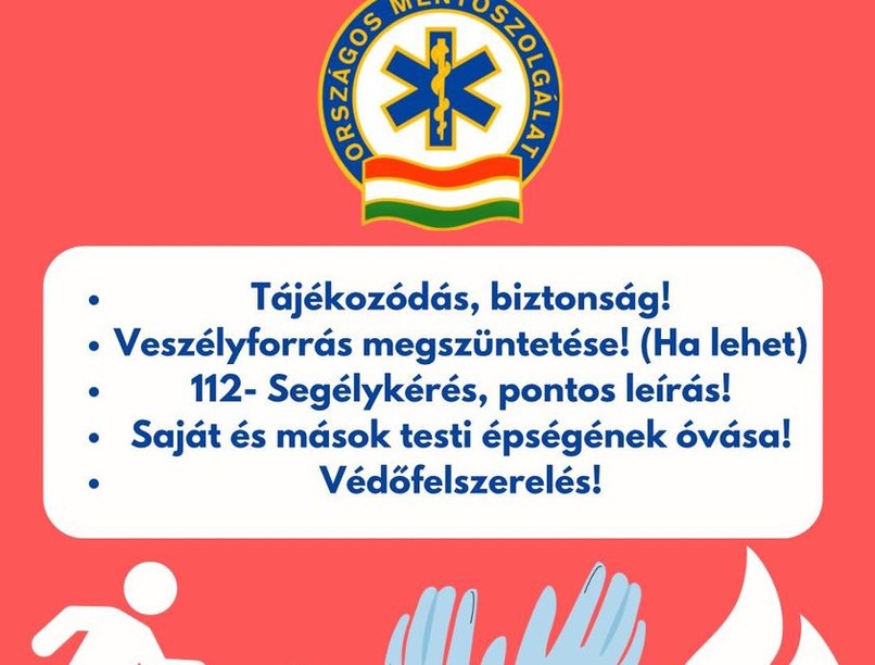 vészhelyzet segítségnyújtás 112