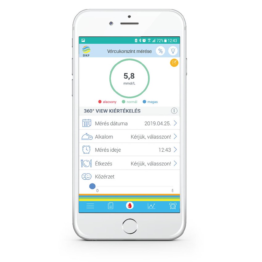 Diabétesz Kontroll Program (DKP) alkalmazás