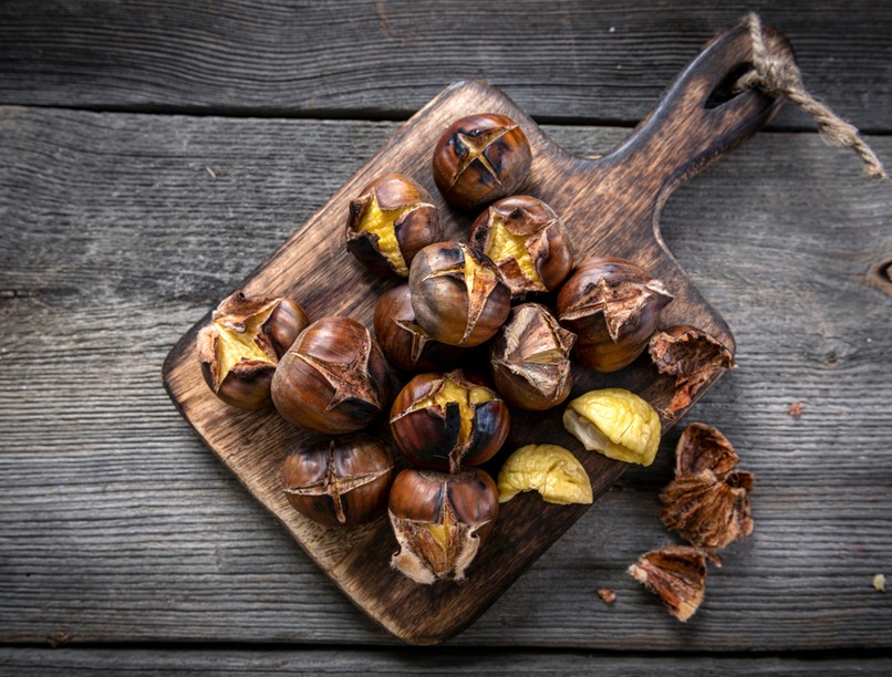 sült gesztenye, megfázás ellen