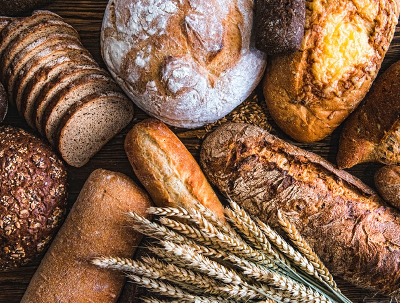 teljes kiőrlésű kenyér, graham