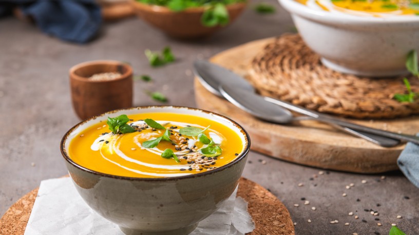 egészséges sütőtök krémleves recept