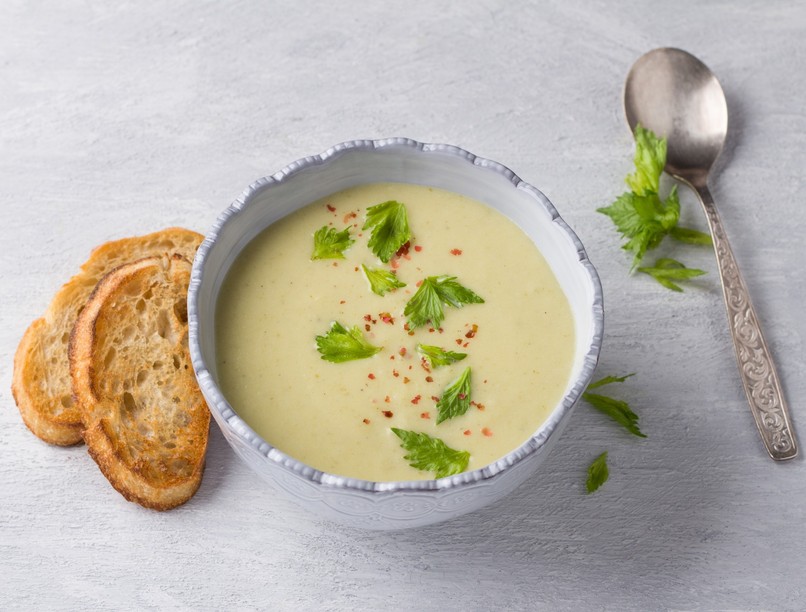 gyomorkímélő zöldségleves recept