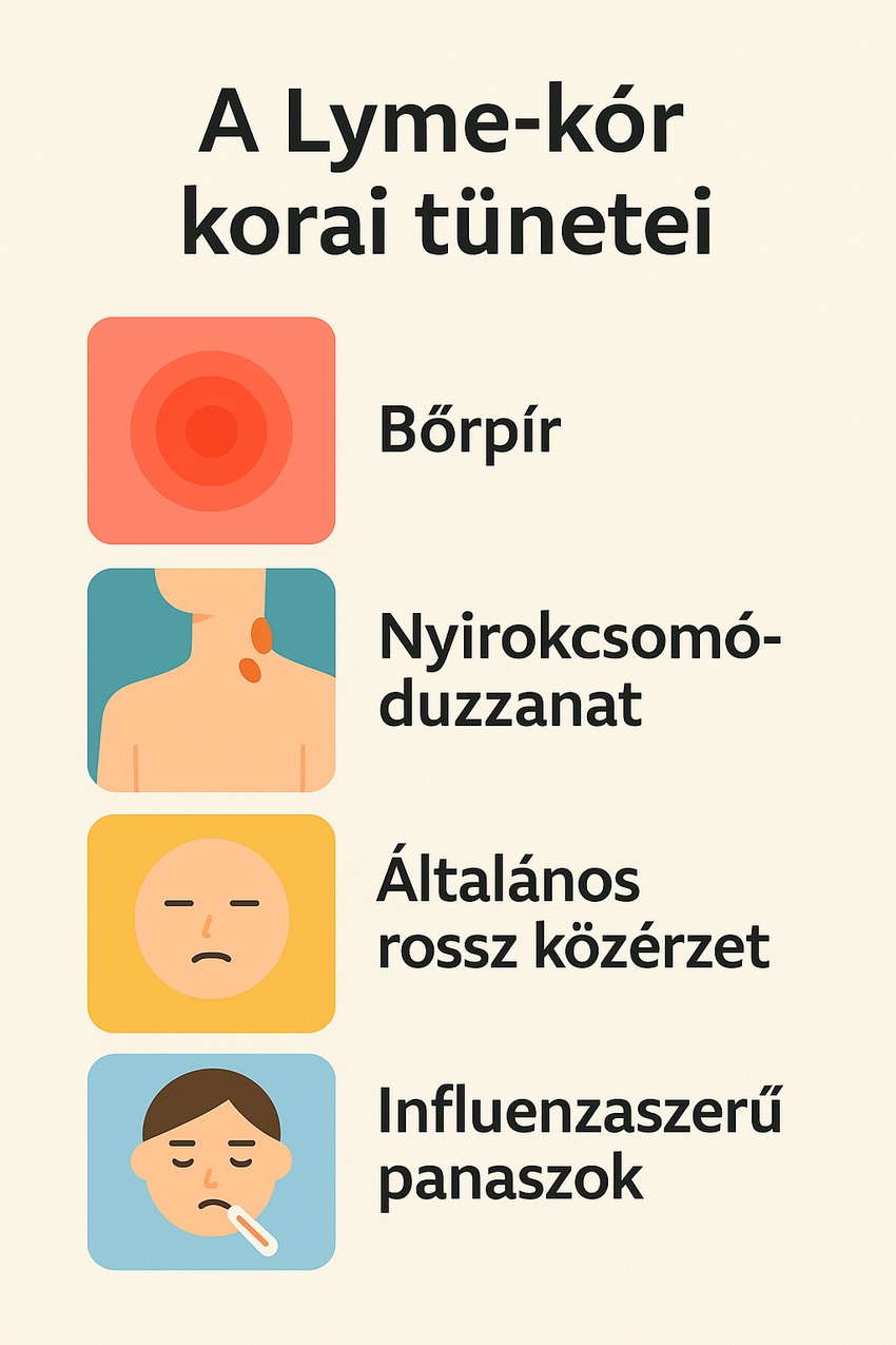 lyme-kór korai tünetei