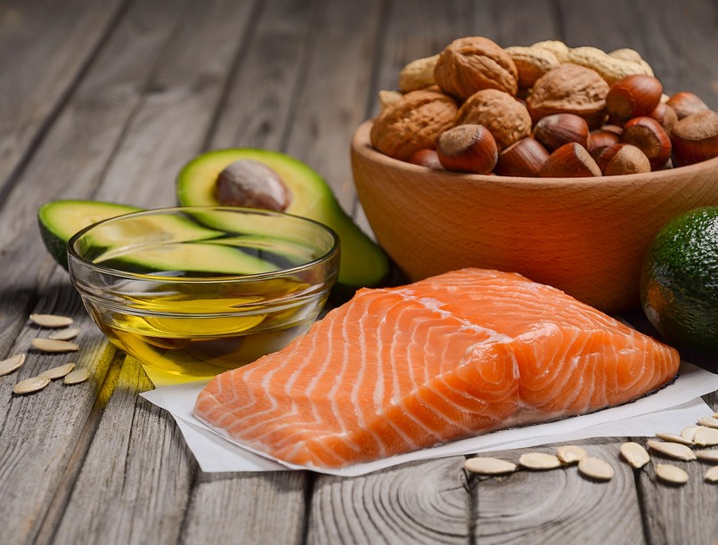 Hal, dió  gyümölcs Alzheimer-kór