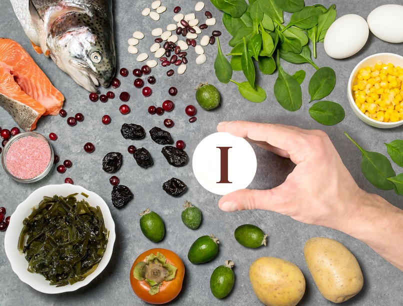 jódtartalmú ételek