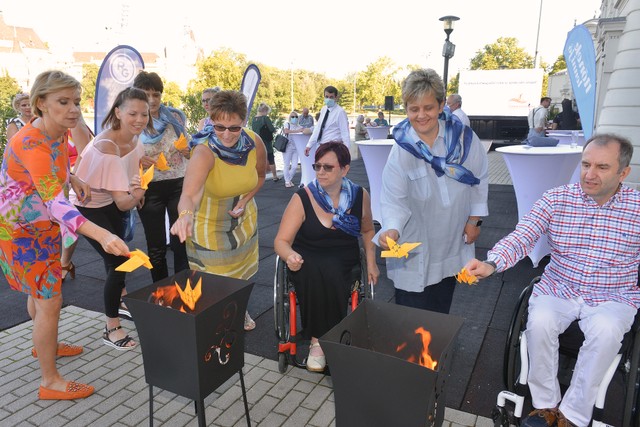 Az Újrakezdés napját ünnepelték a Városligetben Jakupcsek Gabriellával