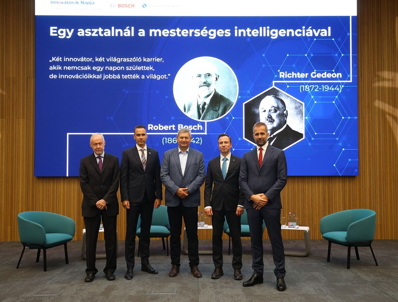 BoschxRichter Innovátorok Napja AI-fejlesztés