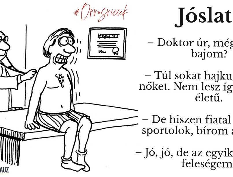 jóslat, orovs viccek humor nevetés